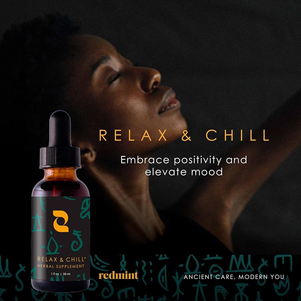 Redmint Relax & Chill Herbal Tincture for Mood Support - 1 Fl Oz - image 3