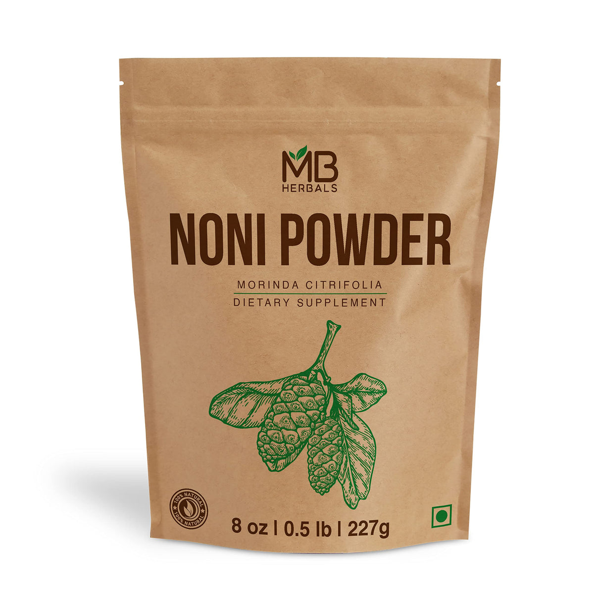 MB Herbals Noni Powder - 8 oz (227g)