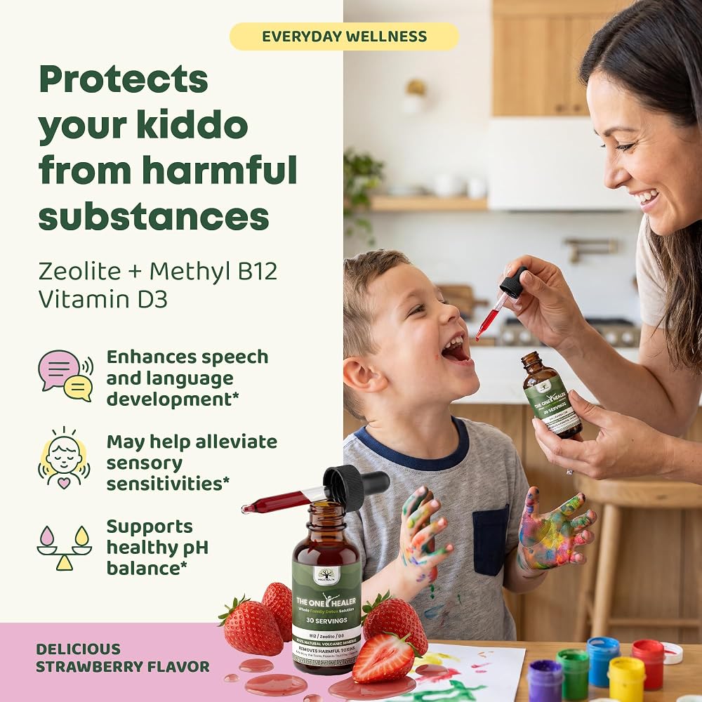MEGA HEALTH The One Healer Zeolite Detox for Kids & Adults