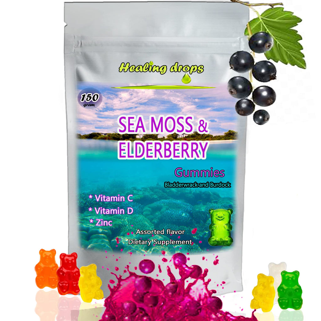 HEALING DROPS Irish Sea Moss Gummies