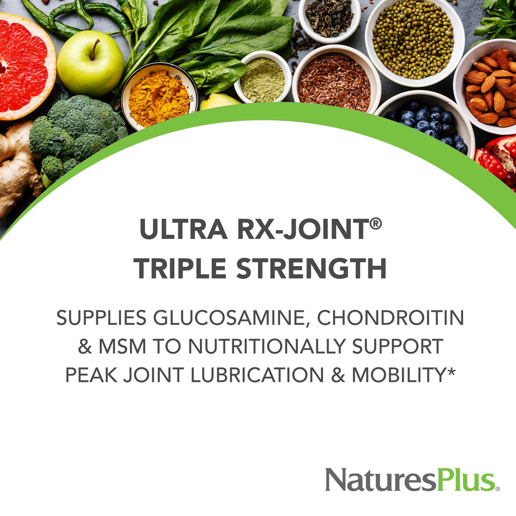NaturesPlus Ultra Rx-Joint Triple Strength - 120 Tablets - image 2