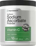 Horbäach Buffered Sodium Ascorbate Vitamin C Powder - 16 oz