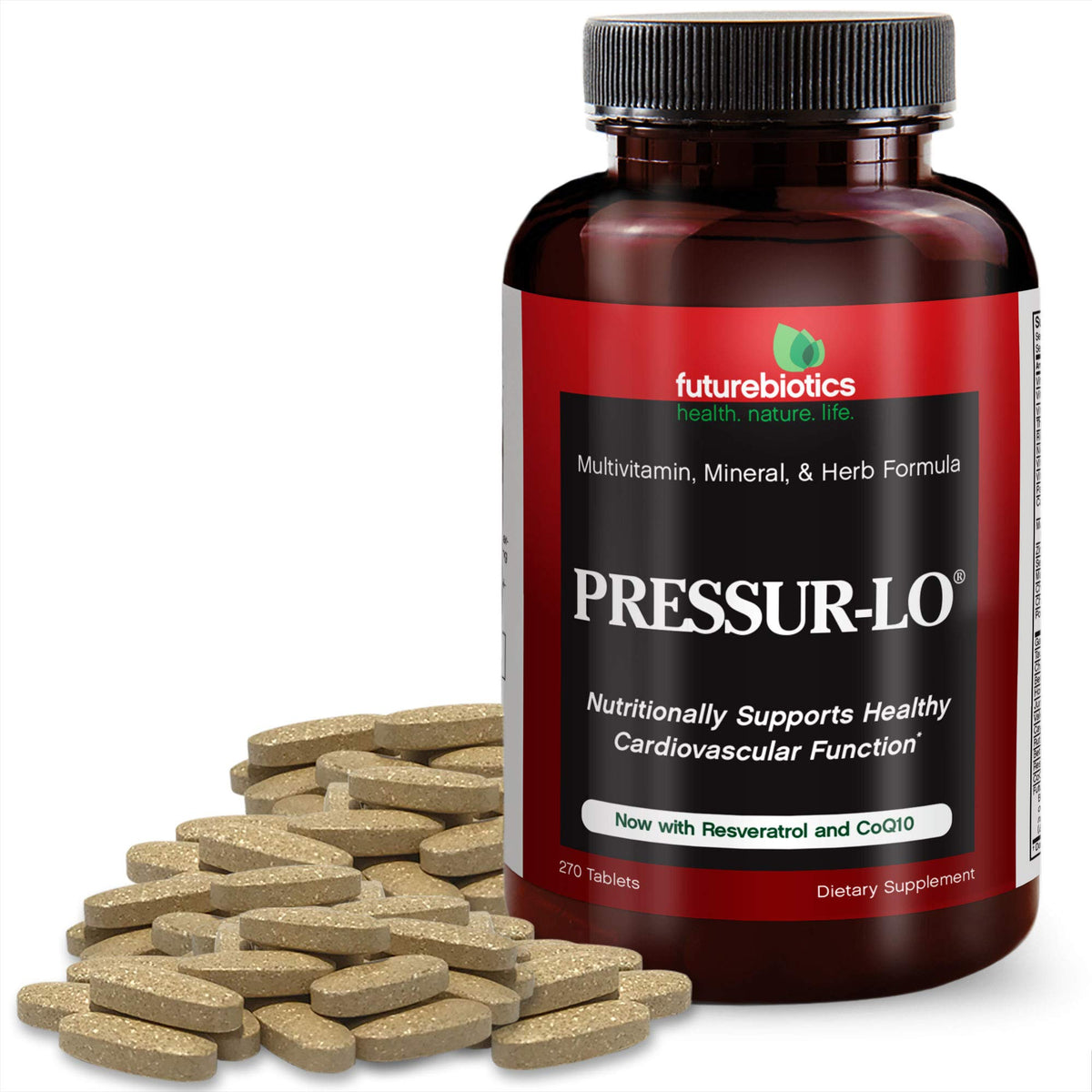 Futurebiotics Pressur-Lo Blended Supplement - 270 Tablets