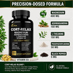 DLNIA Super Calm Cortisol Supplement with Magnesium Glycinate - 1 Count - image 2