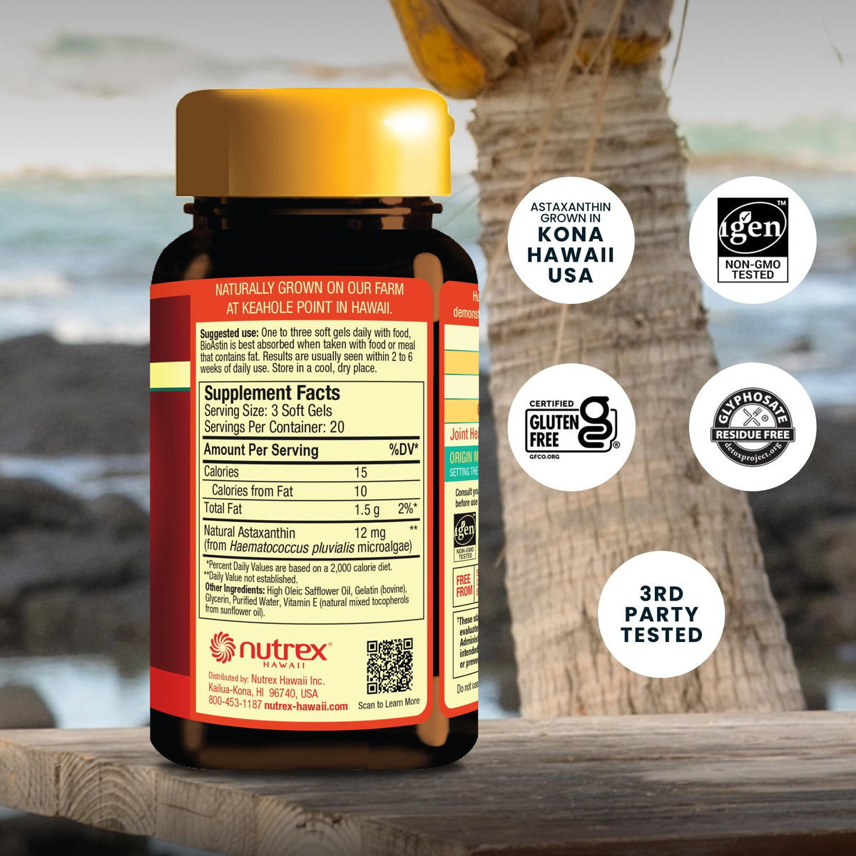 Nutrex Hawaii BioAstin Hawaiian Astaxanthin High Potency