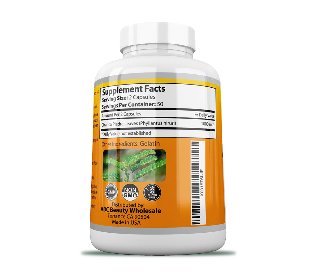 NaturalisimoLife Chanca Piedra 500 mg - 100 Capsules - image 2