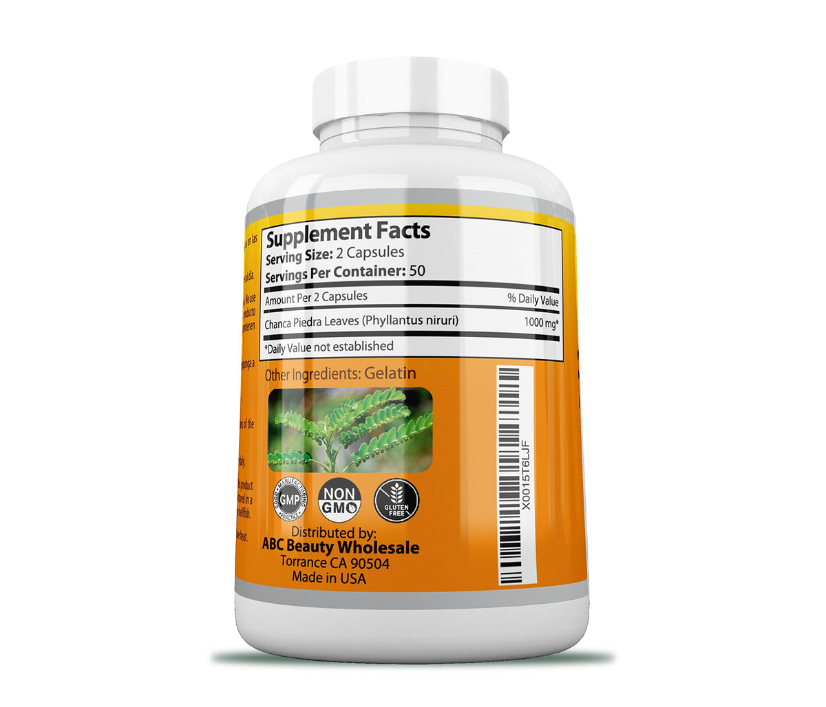 NaturalisimoLife Chanca Piedra 500 mg - 100 Capsules - image 2