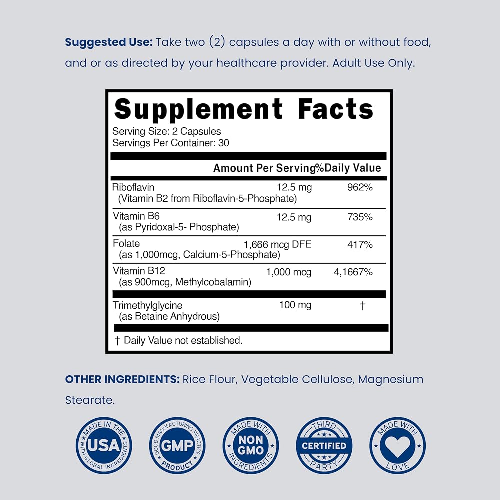 Dorado Nutrition Methylated Multivitamin - 60 Capsules - image 6