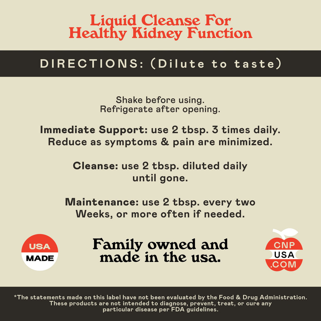 Complete Natural Products Kidney Complete Liquid Cleanse Aid - 12 Fl Oz - image 5