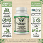 AlchePharma Saccharomyces Boulardii Probiotic - 90 Capsules - image 2