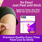 Live To Shine Menopause Relief Patch - 30 Topical Patches - image 5