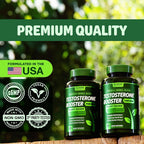 SLADAK NATURALS Testosterone Booster for Men - 120 Capsules - image 4