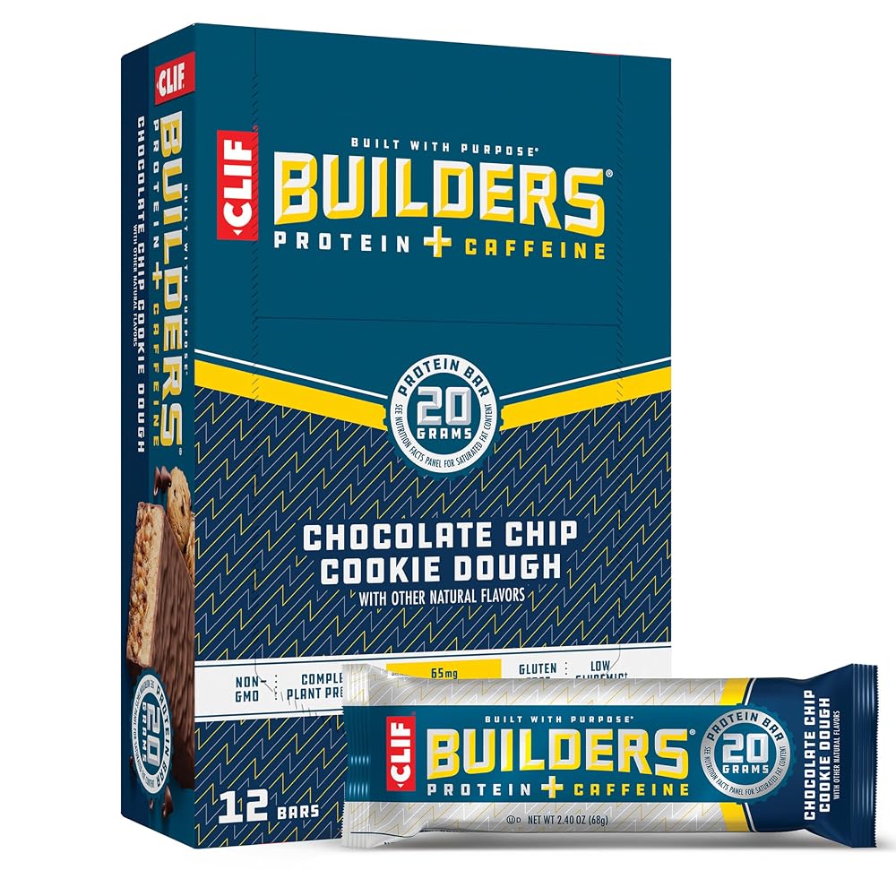 Clif Builders Protein Bars Bundle - 20g Plant Protein - 12 Count - image 5