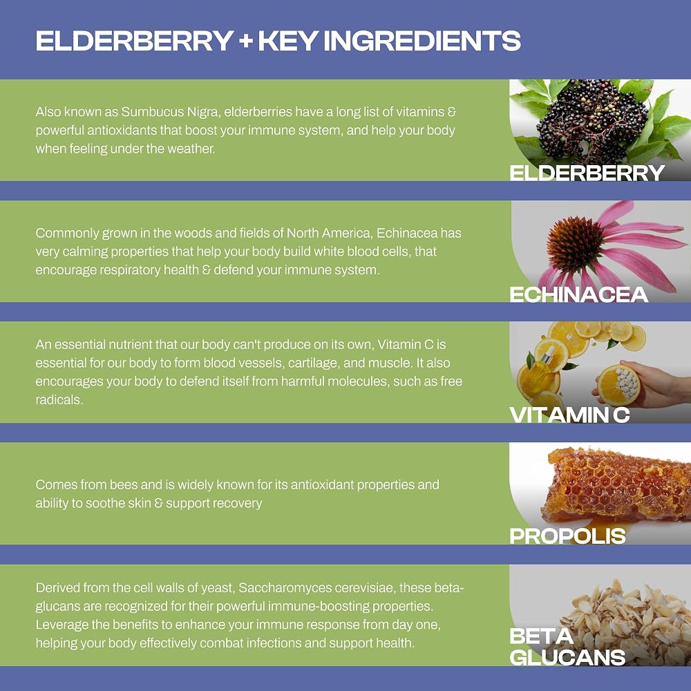 Only Nutri Labs Elderberry Dietary Supplement - 60 Capsules - image 3