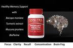 Sanutra Memory Health Brain Supplement - 60 Vegetarian Capsules - image 2