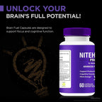 NutraRize Nite Hush Pro Capsules for Focus & Concentration - 120 Capsules - image 5