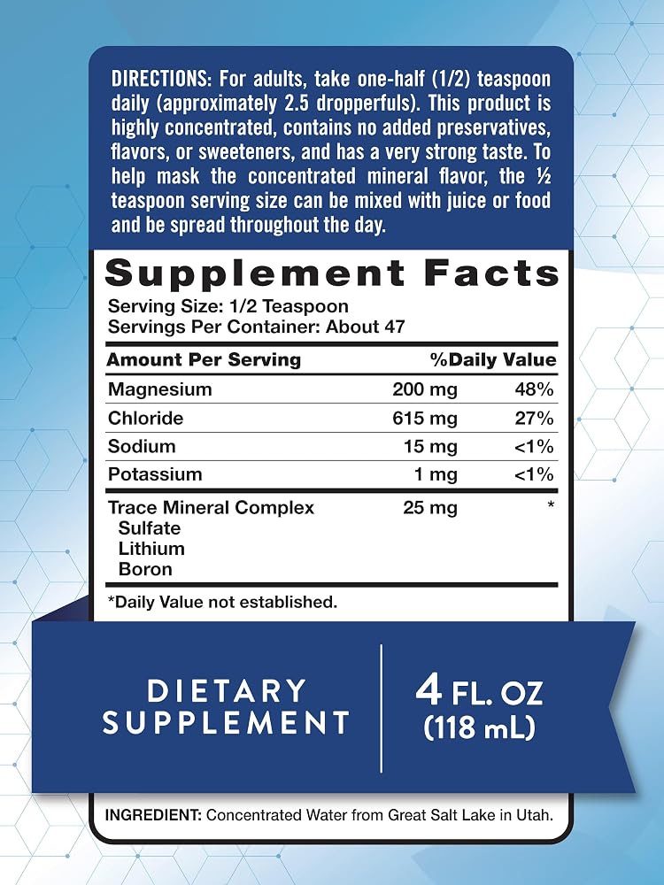 Nature's Truth Ionic Magnesium Liquid Drops - 4 Fl Oz - image 2