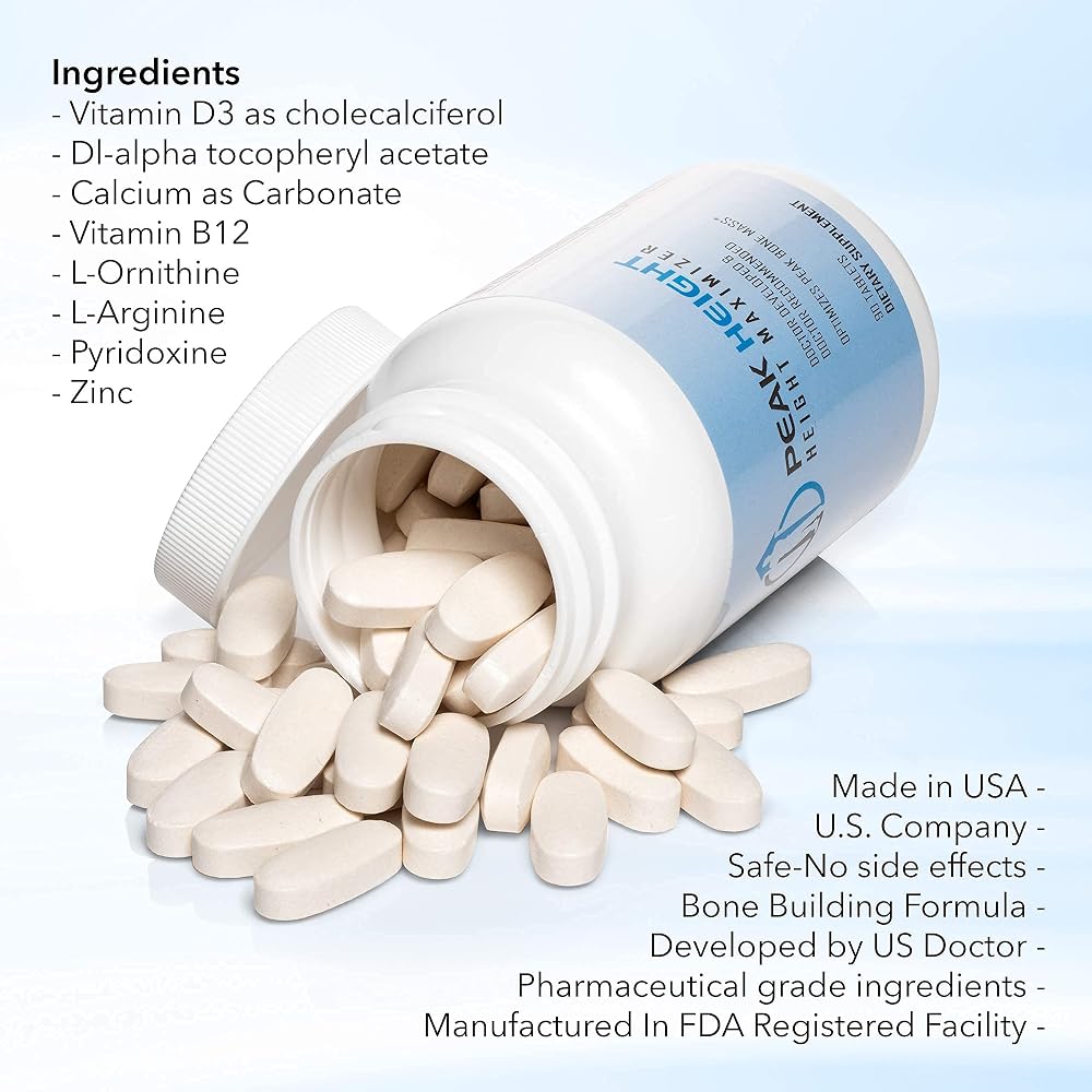 Peak Height Grow Taller Supplement - Once Daily Height Growth - image 4