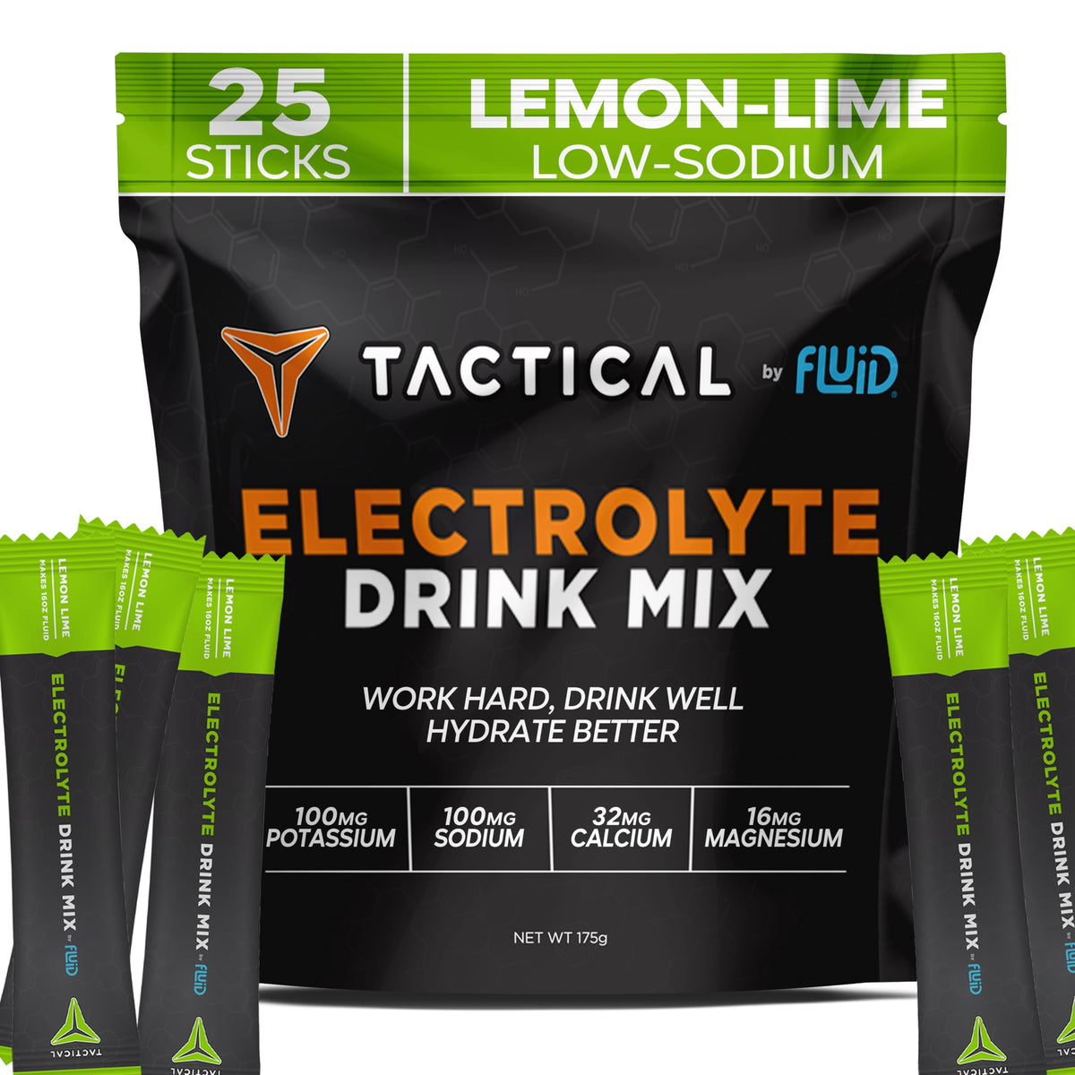 Fluid Tactical - 25 Count Electrolyte Powder