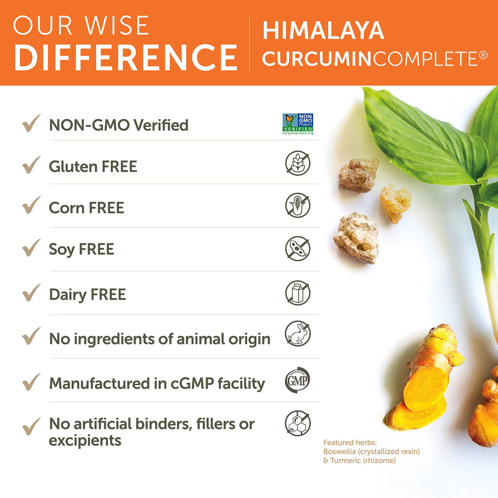 Himalaya Curcumin Complete Joint Support Supplement