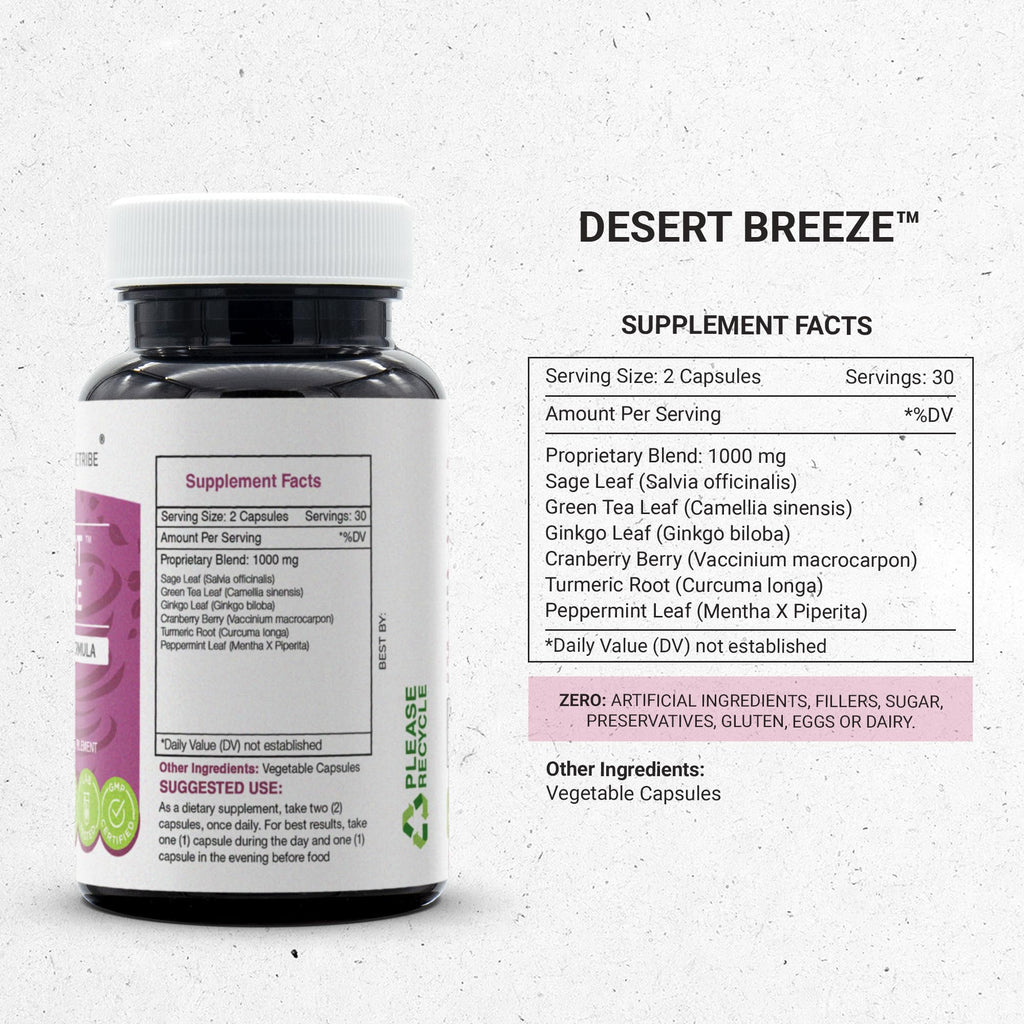 Secrets of the Tribe Desert Breeze 60/120 Capsules