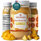 TrueSeaMoss True Sea Moss Mango/Pineapple Gel - 16 Fl Oz