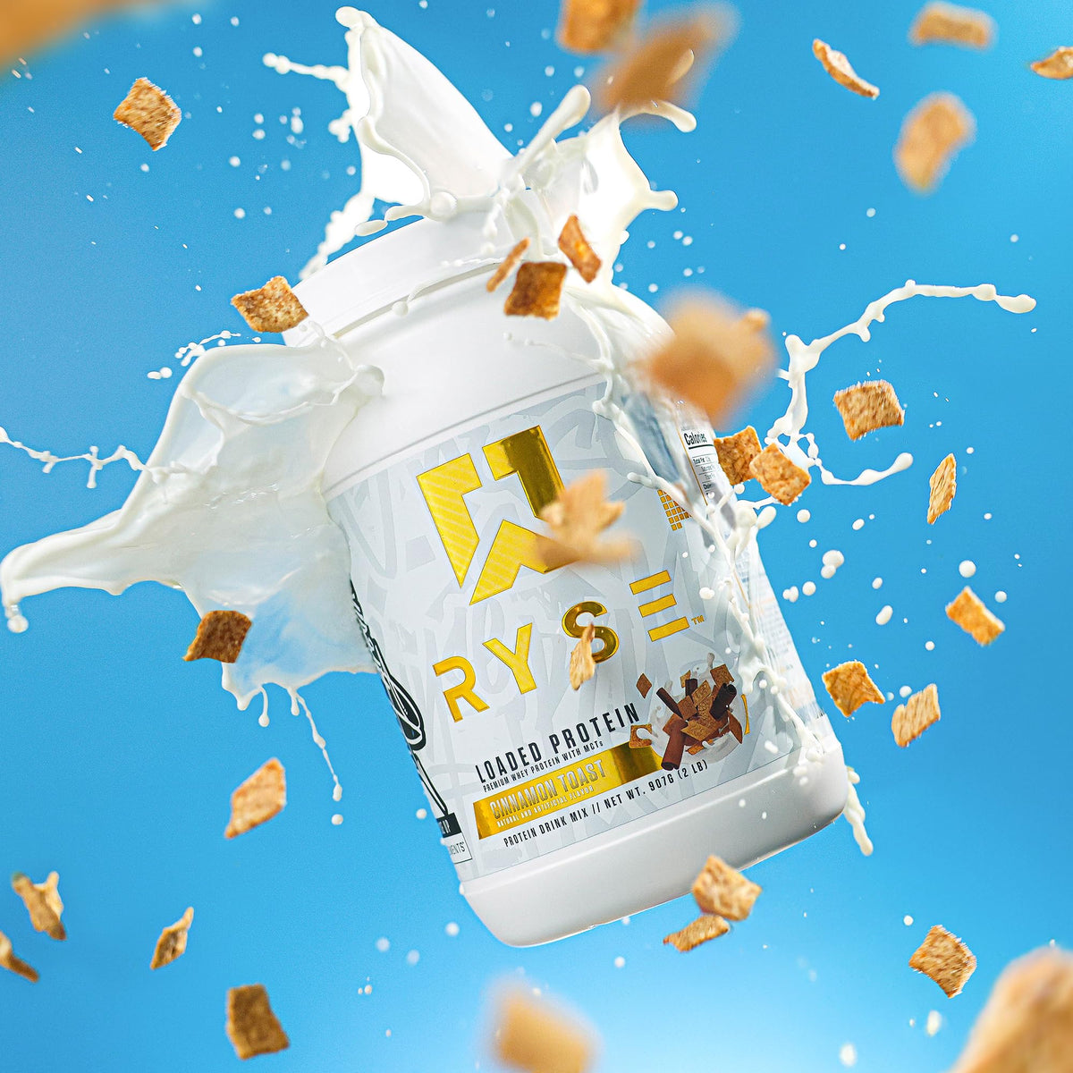 RYSE Up Supplements Loaded Protein Powder Cinnamon Toast - 27 Servings - image 5