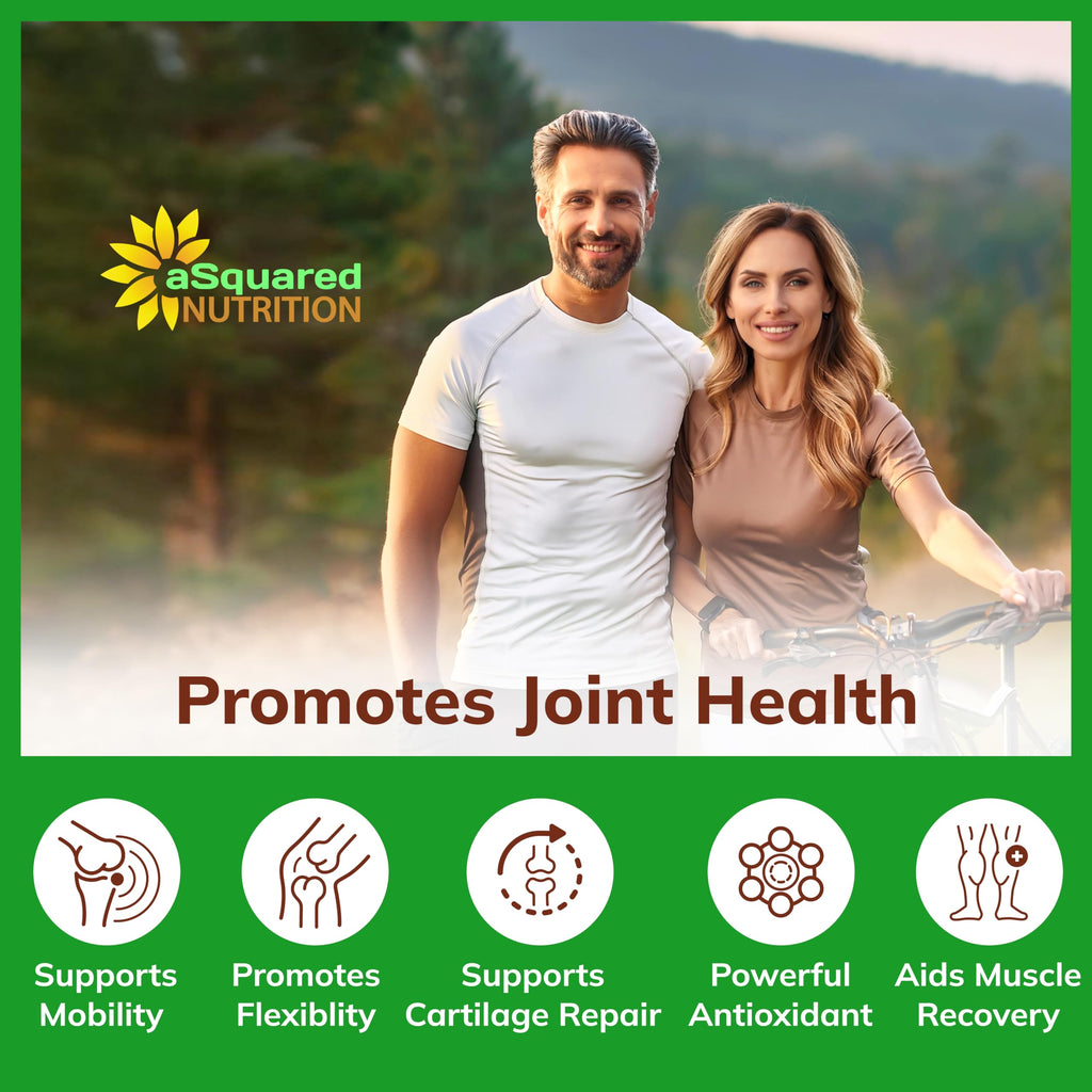 aSquared Nutrition Glucosamine Chondroitin MSM Boswellia Joint Support - image 5