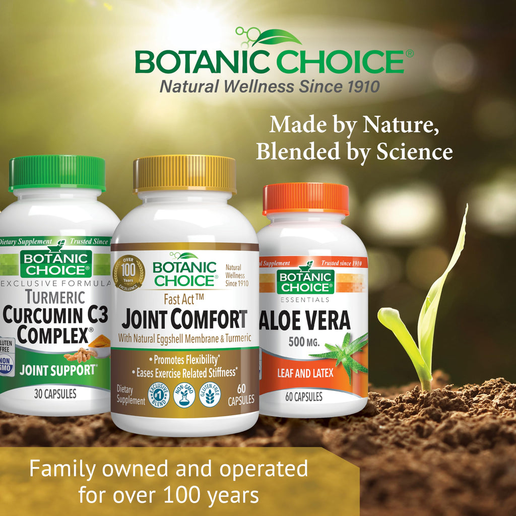 Botanic Choice Turmeric Curcumin & NEM Joint Comfort - 60 Capsules - image 7