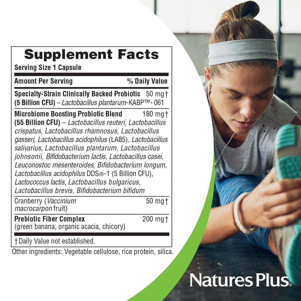 Nature's Plus NaturesPlus GI Natural Probiotic Men - 30 Capsules