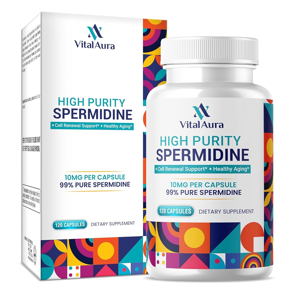 Vital Aura Spermidine Supplement 10mg - 120 Capsules - image 2