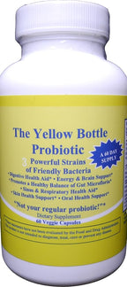 Gottohavit The Yellow Bottle Probiotic - 60 Vegetarian Capsules