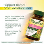 MegaFood Baby & Me 2 DHA & Choline Prenatal Vitamins - 60 Capsules - image 5