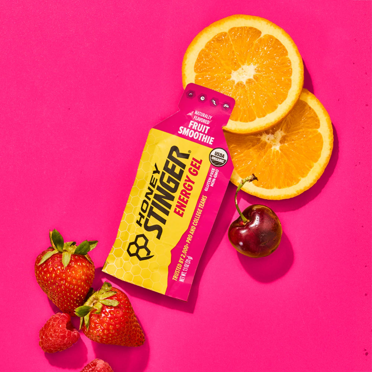 Honey Stinger Organic Fruit Smoothie Energy Gel - 12 Pack - image 4