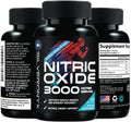 SILVERONYX Nitric Oxide Supplement 3000mg Blend - 3X Strength
