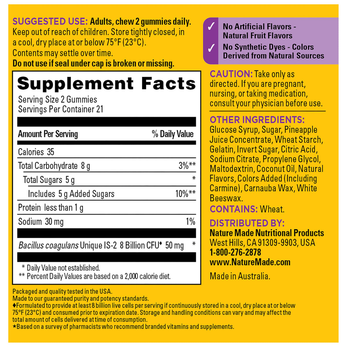 Nature Made NUTRITIONAL_SUPPLEMENT