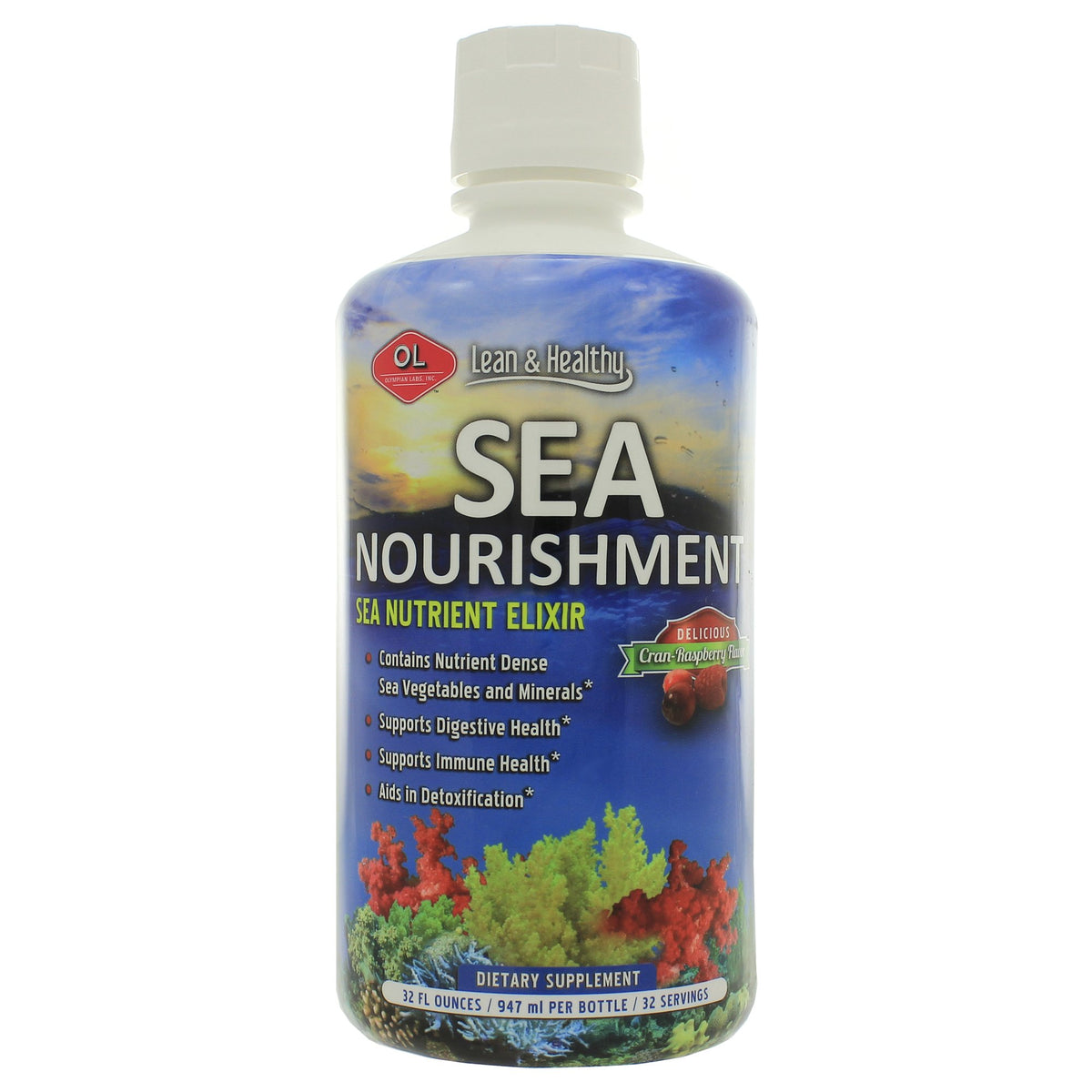 Olympian Labs Sea Nourishment Liquid Vitamin - 32 fl oz