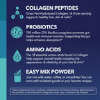 Havasu Nutrition Collagen Peptides Powder with Probiotics - 7.4 oz - image 6