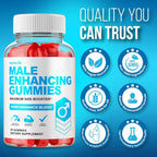 Nutravia Male Enhancing Supplement Gummies Testosterone Booster - 60 Gummies - image 8