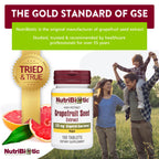 NutriBiotic Grapefruit Seed Extract 125mg Tablets - 100 Count - image 2
