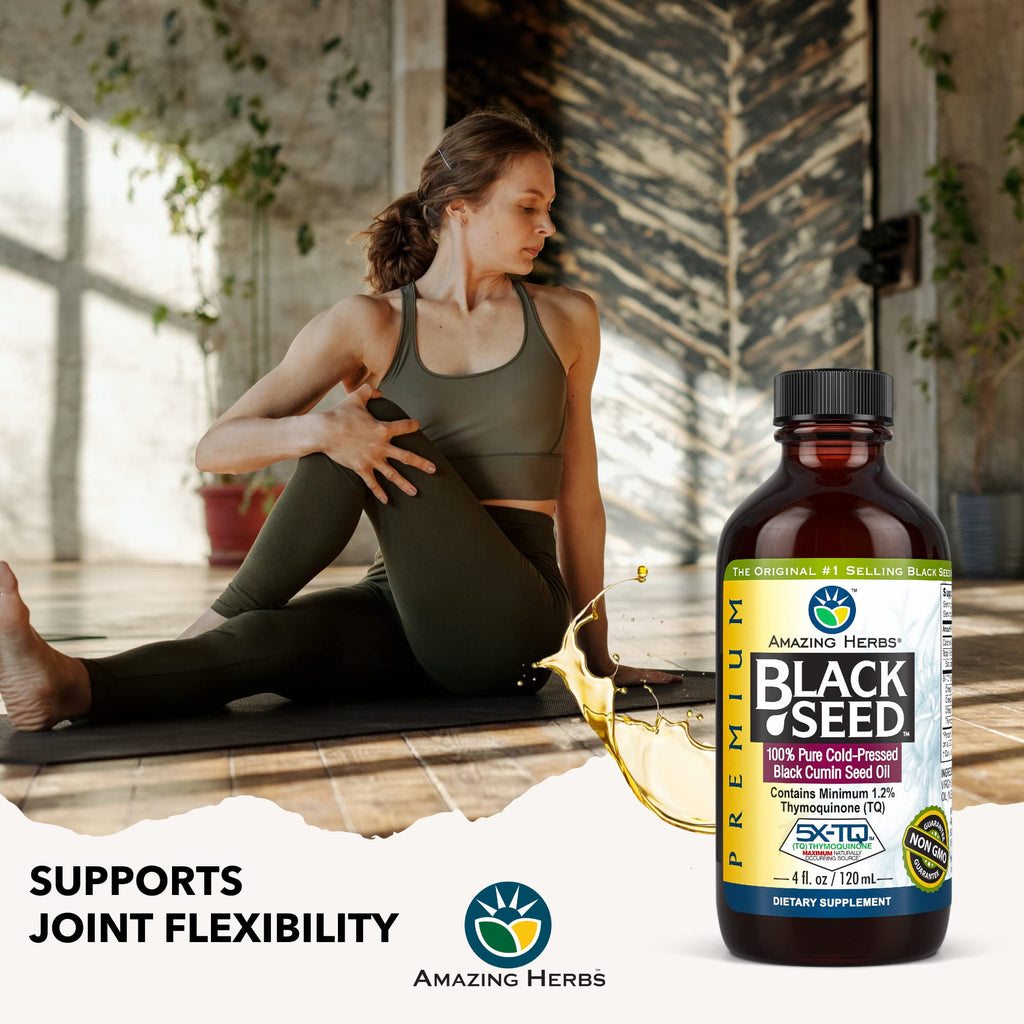 Amazing Herbs Premium Black Seed Oil - Gluten Free - image 7