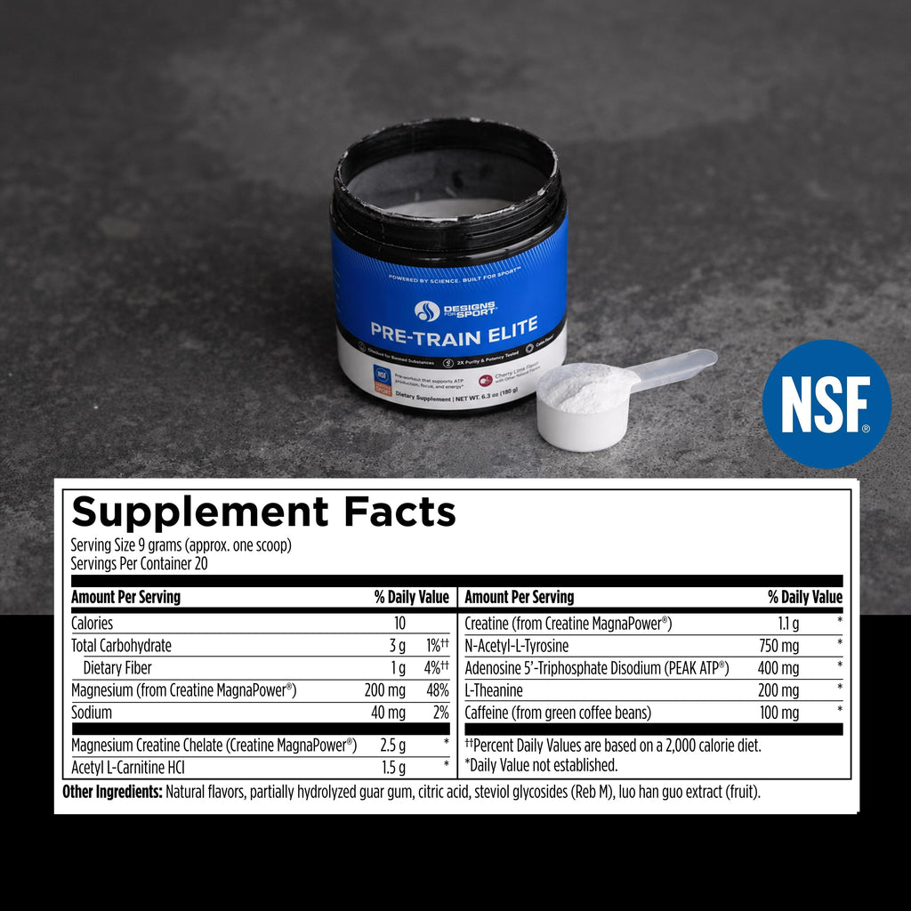 Designs for Sport Workout Complex NSF Certified Pre-Workout - 20 Servings - image 2