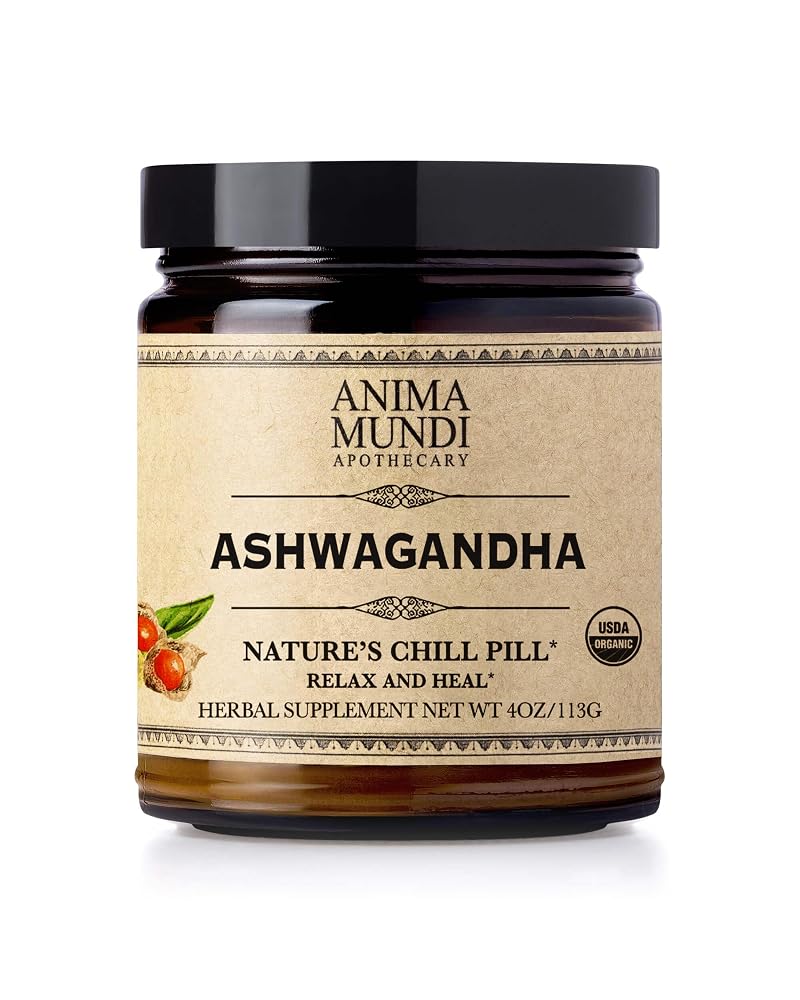 Anima Mundi Apothecary Organic Ashwagandha Root Powder - 4oz