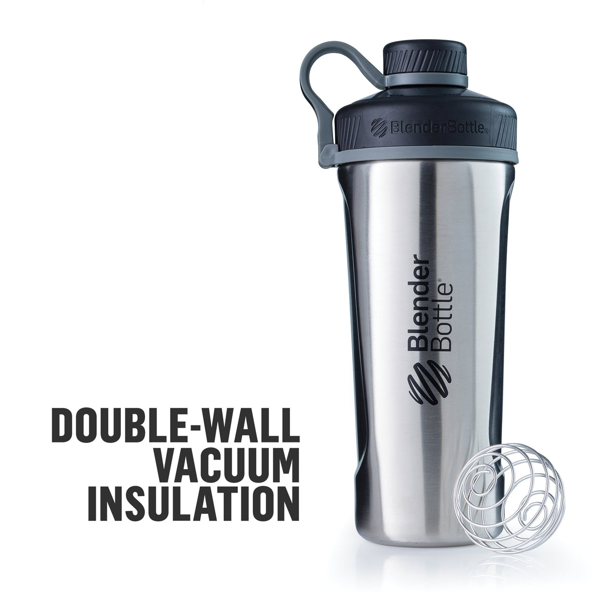 BlenderBottle Marvel Radian Shaker Cup Insulated Stainless Steel