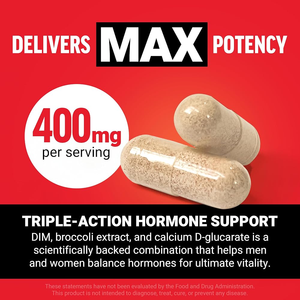 Force Factor DIM 400mg Hormone Balance - 60 Capsules - image 5
