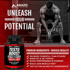 Arazo Nutrition TestoBoost Test Booster - 90 Capsules - image 4