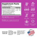 Zahler Magnesium Complex Supplement with B6 - 60 Capsules - image 5