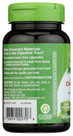 Nature's Way Activated Charcoal - 100 Capsules - image 6