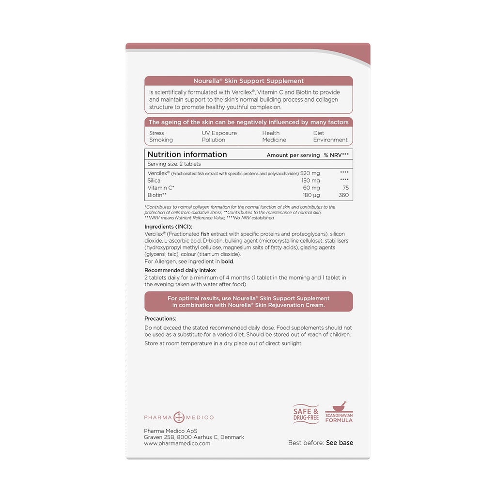 Nourella Tables Active Skin Support Supplement Tablet - 60 Tablets - image 3