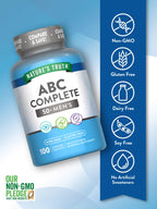 Nature's Truth Men's 50+ Multivitamin - 100 Caplets - image 3